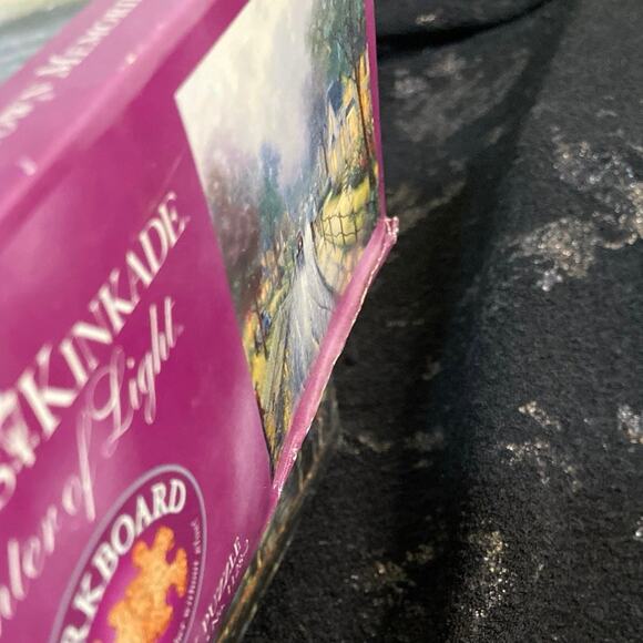 Thomas Kinkade Puzzle Bundle 2 Brand New Winter Holiday Snow Corkboard Shimmer - Picture 10 of 10